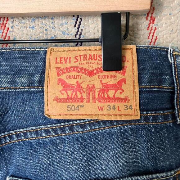 Custom wide leg baggy flared jeans size 34 x 34 - Picture 5 of 5